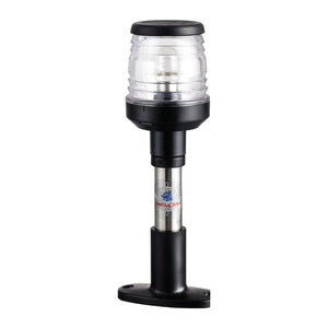 Compact SS light pole 20 cm black light - foto originale Osculati Srl