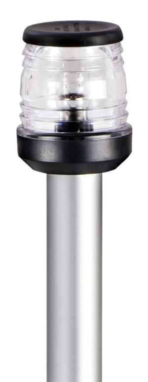 Classic aluminium pole 100 cm 360° black light - foto originale Osculati Srl