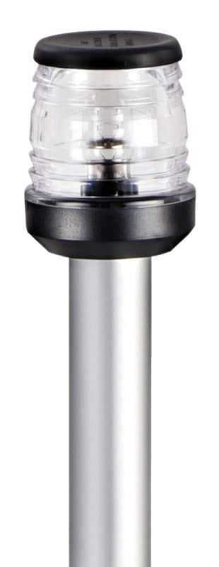 Classic aluminium pole 100 cm 360° black light - foto originale Osculati Srl