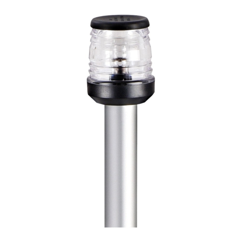 Classic aluminium pole 100 cm 360° black light - foto originale Osculati Srl