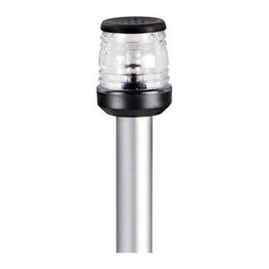 Classic aluminium pole 100 cm 360° black light - foto originale Osculati Srl
