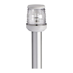 Classic aluminium pole 100 cm 360° white light - foto originale Osculati Srl