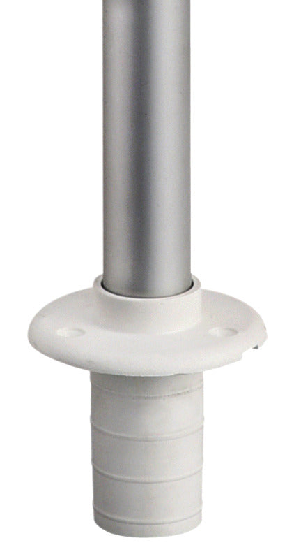 Classic aluminium pole 100 cm 225° white light - foto originale Osculati Srl