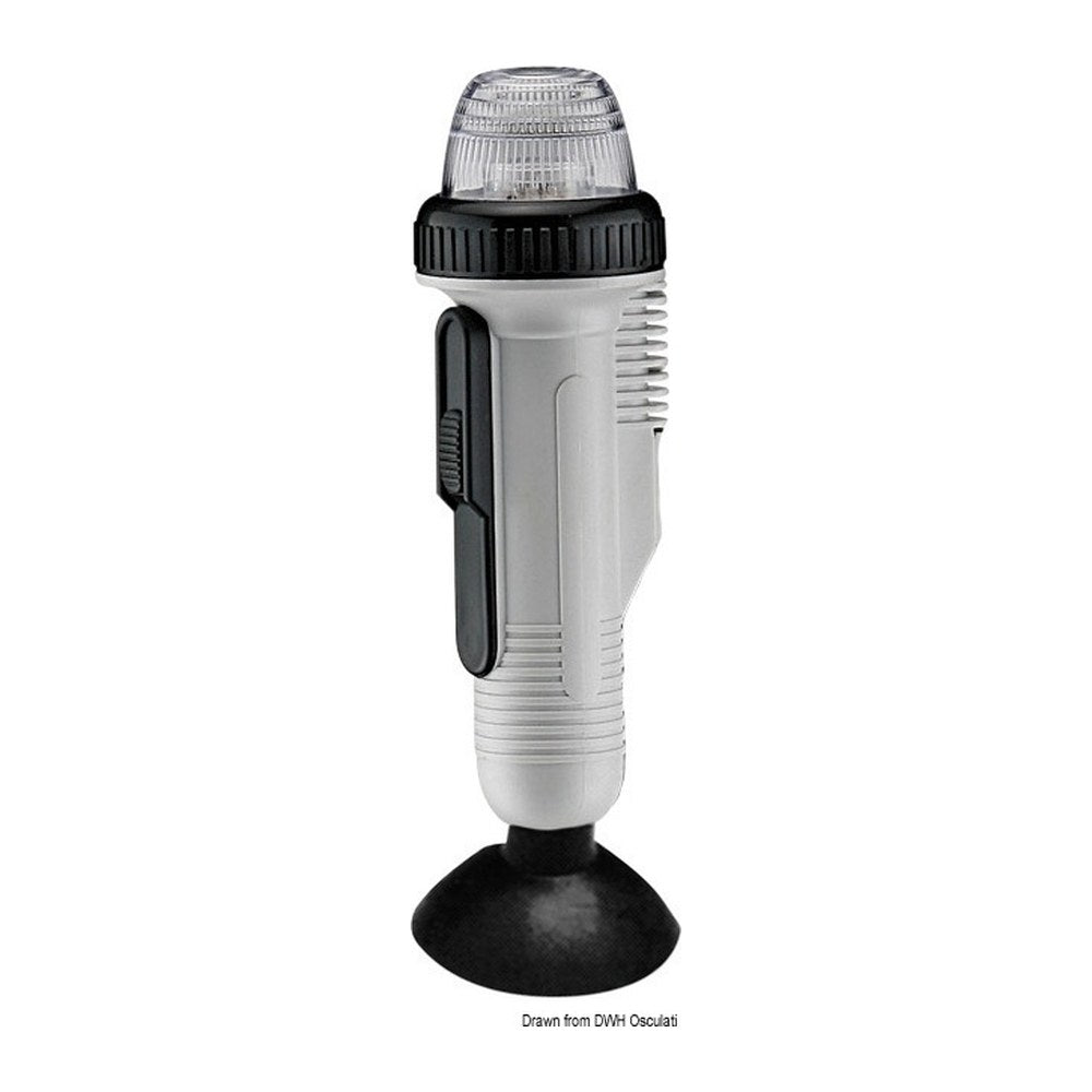 360° Led navigation light suction cup mounting - foto originale Osculati Srl