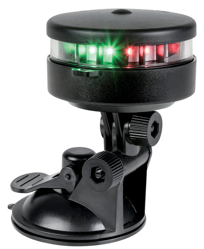 360° navigation light bicolour w/suction cup base - foto originale Osculati Srl