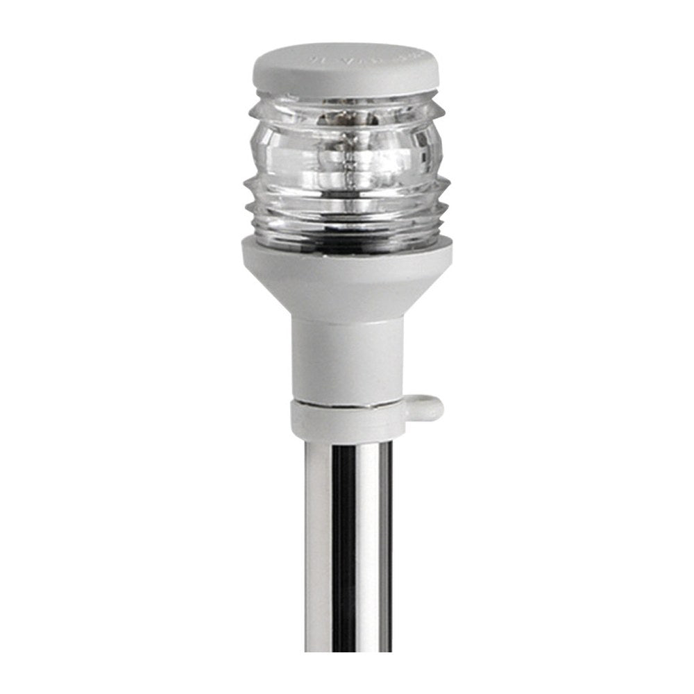 Retractable pole Aisi 316 white plastic light - foto originale Osculati Srl