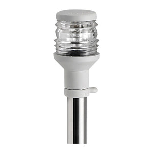Lightpole AISI 316 w/white plastic light - foto originale Osculati Srl
