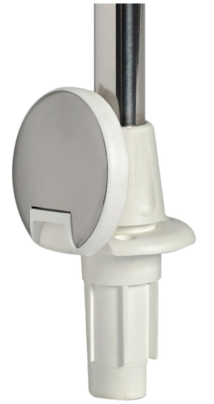 Pull-out led lightpole w/SS base 100 cm - foto originale Osculati Srl