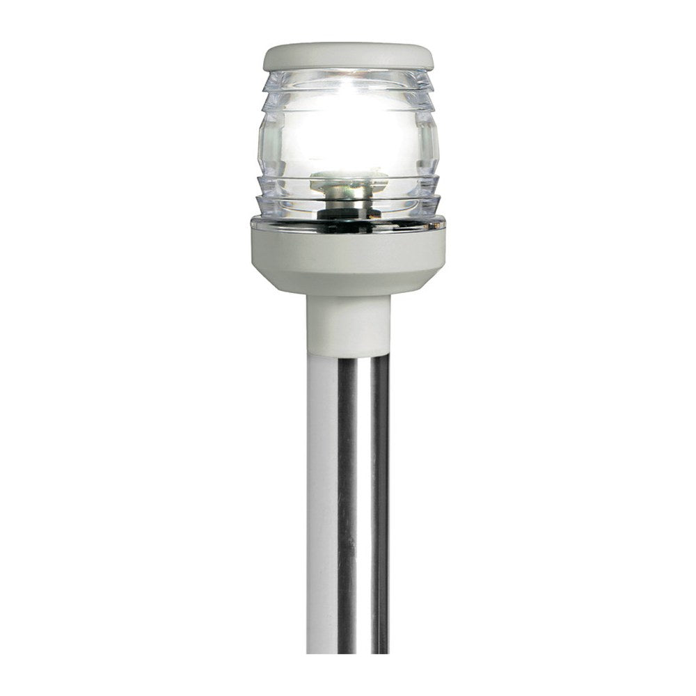 Pull-out led lightpole w/white base 100 cm - foto originale Osculati Srl