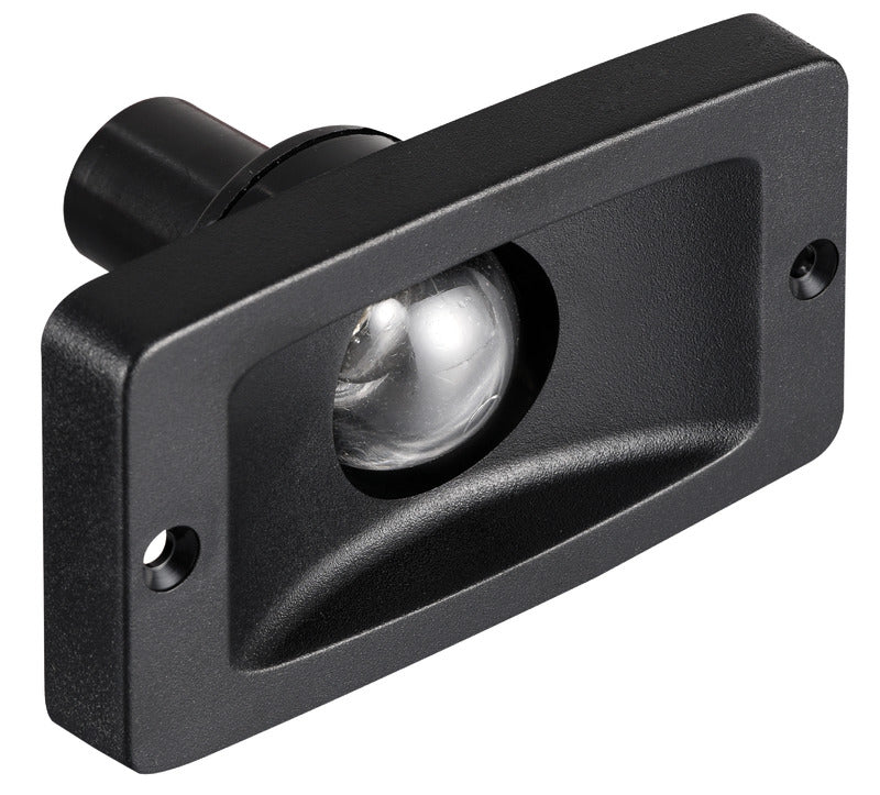 Built-in black stern light made of ABS - foto originale Osculati Srl