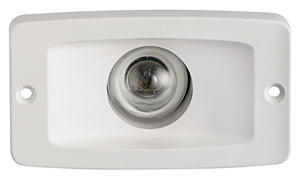 Built-in white stern light made of ABS - foto originale Osculati Srl