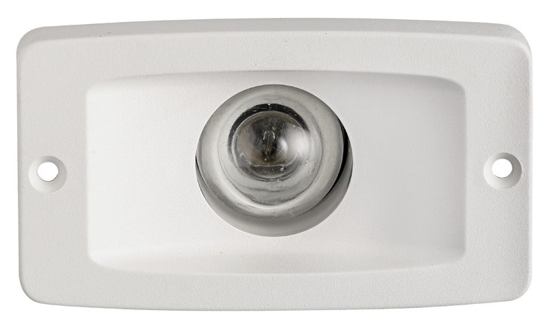 Built-in white stern light made of ABS - foto originale Osculati Srl