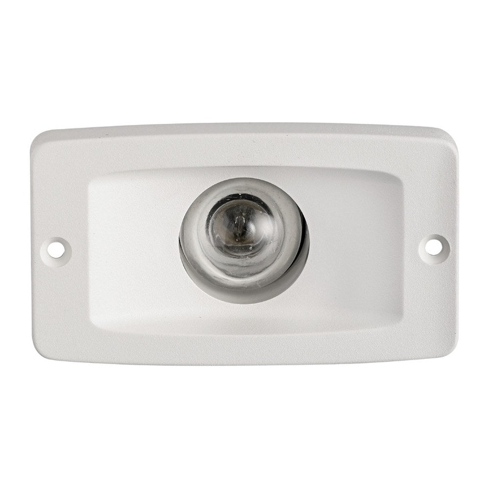 Built-in white stern light made of ABS - foto originale Osculati Srl
