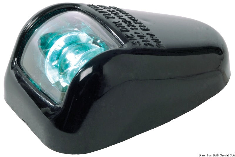 Orions black/112.5° green navigation light - foto originale Osculati Srl