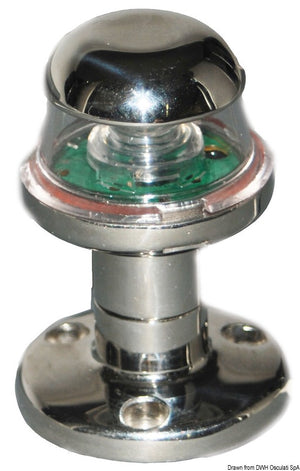Orions AISI 316/360° white navigation light - foto originale Osculati Srl