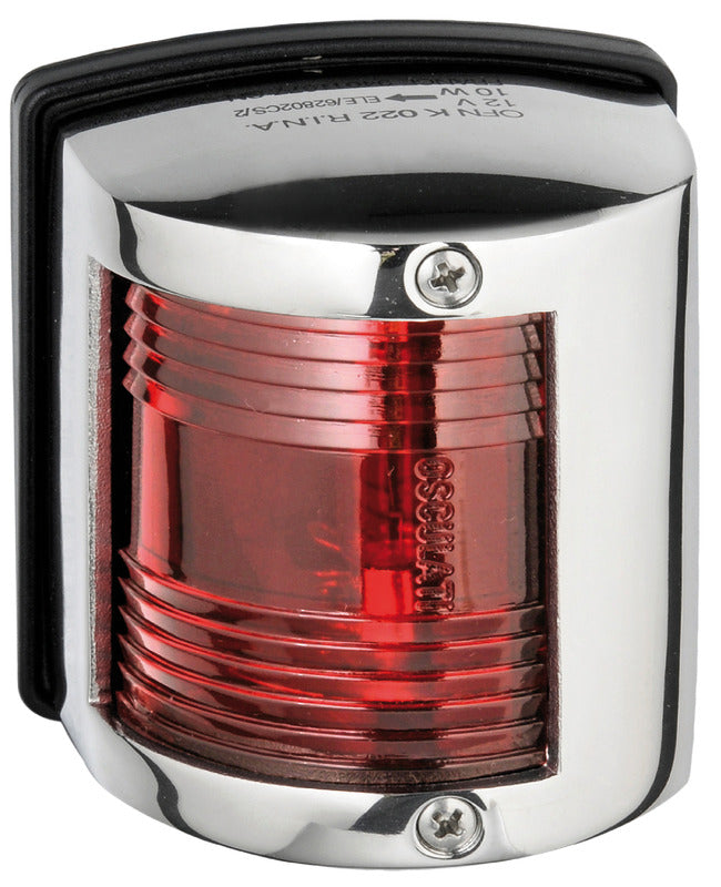 Utility 85 SS/112.5° red navigation light - foto originale Osculati Srl