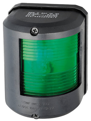 Utility 78 black 12 V/green right navigation light - foto originale Osculati Srl