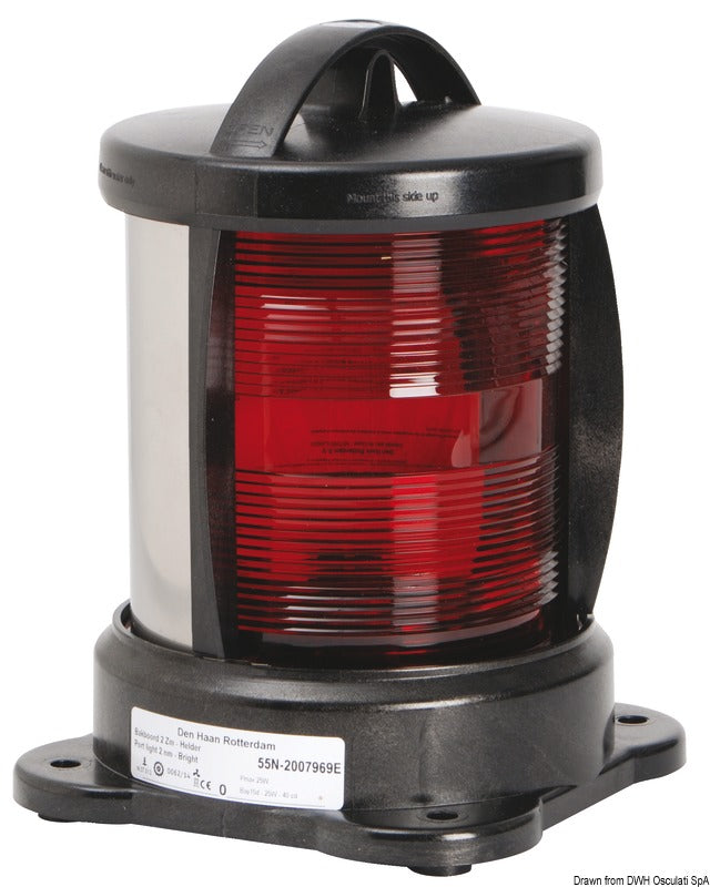 DHR navigation light yellow 135° - foto originale Osculati Srl
