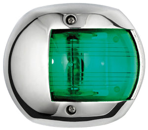 Classic 20 LED navigation light - 112.5° right SS cover - foto originale Osculati Srl