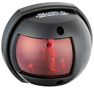 Compact black/112.5° left led navigation light - foto originale Osculati Srl