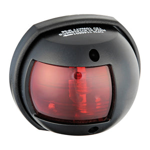 Compact black/112.5° left led navigation light - foto originale Osculati Srl