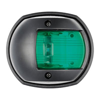 Luz de navegação LED Compact preta/112.5° estibordo