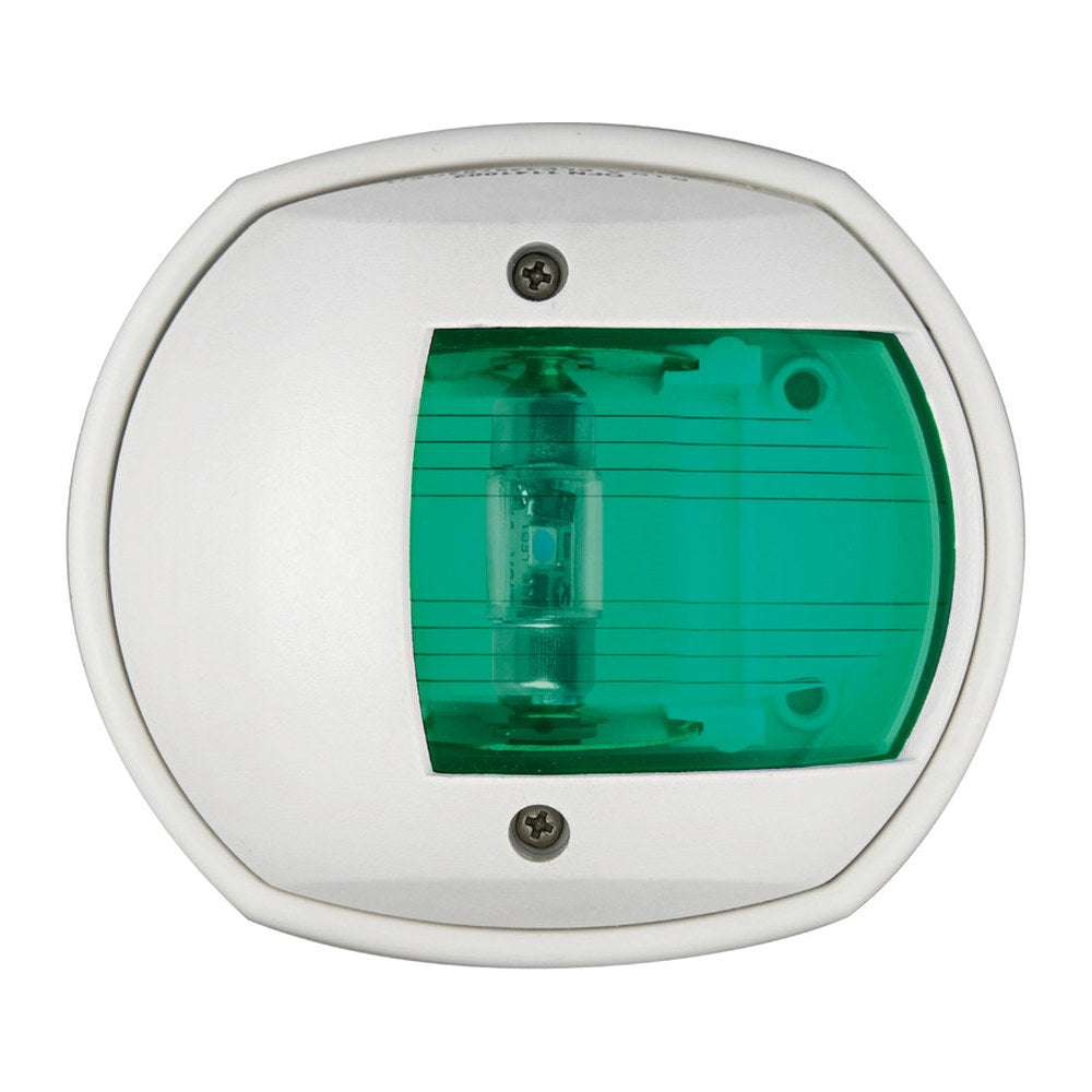 Compact white/112.5° right led navigation light - foto originale Osculati Srl