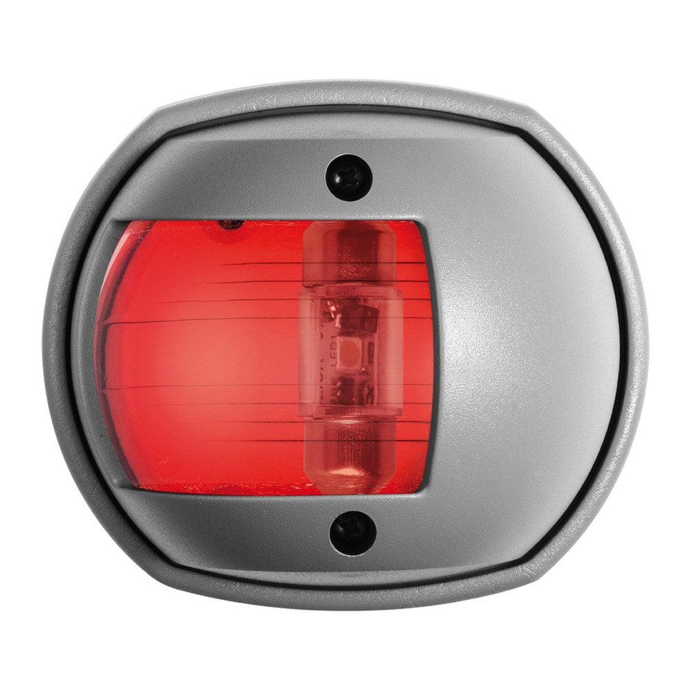 Compact LED navigation light, left RAL 7042 - foto originale Osculati Srl