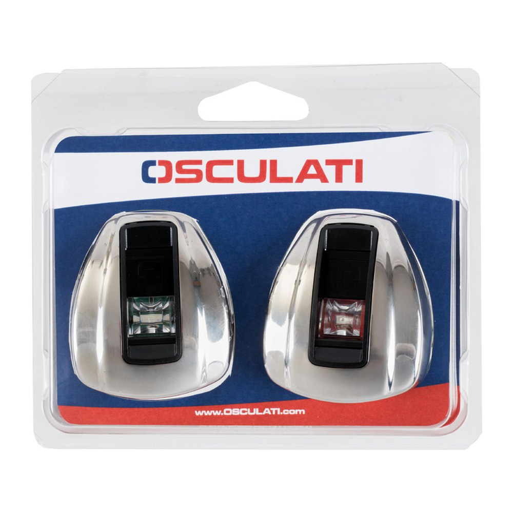 NEMO LED navigation lights -left+right 112.5° Bulk vertical mounting (pack of 6) - foto originale Osculati Srl