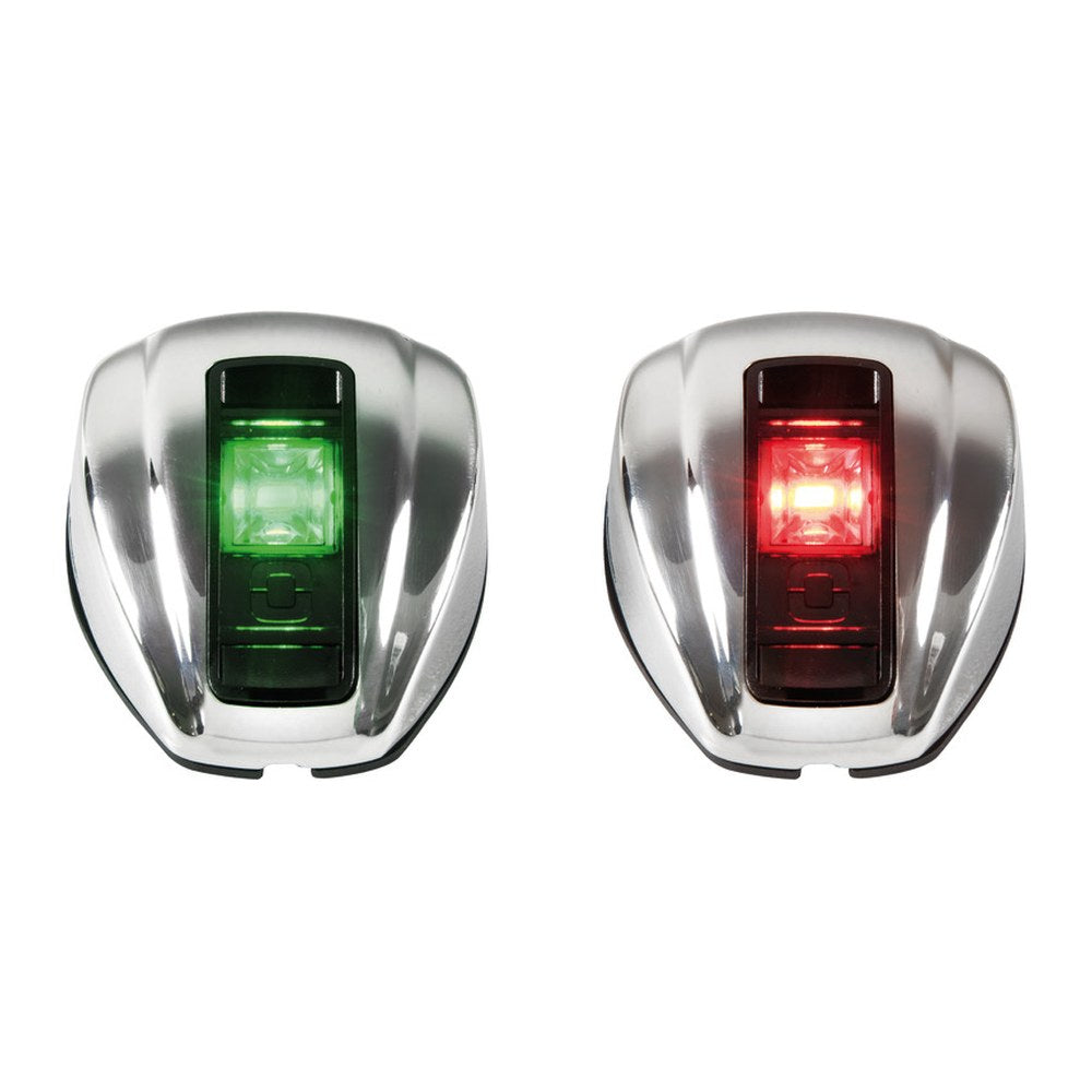NEMO LED navigation lights -left+right 112.5° Blister - vertical mounting - foto originale Osculati Srl