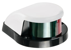 Bow navigation light red/green, white cover - foto originale Osculati Srl