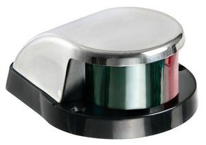 Bow navigation light red/green, SS cover - foto originale Osculati Srl
