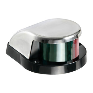 Bow navigation light red/green, SS cover - foto originale Osculati Srl