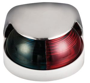 Deck light AISI 316 225° red/green bicolour - foto originale Osculati Srl