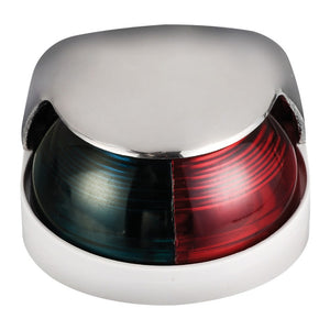 Deck light AISI 316 225° red/green bicolour - foto originale Osculati Srl