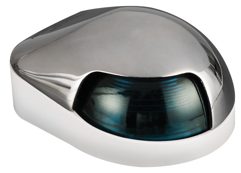 Deck light AISI 316 112.5° green - foto originale Osculati Srl