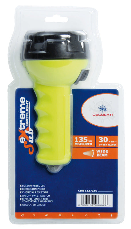 Sub-Extreme underwater LED torch - foto originale Osculati Srl