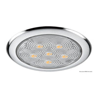 Plafonnière met 6 witte leds