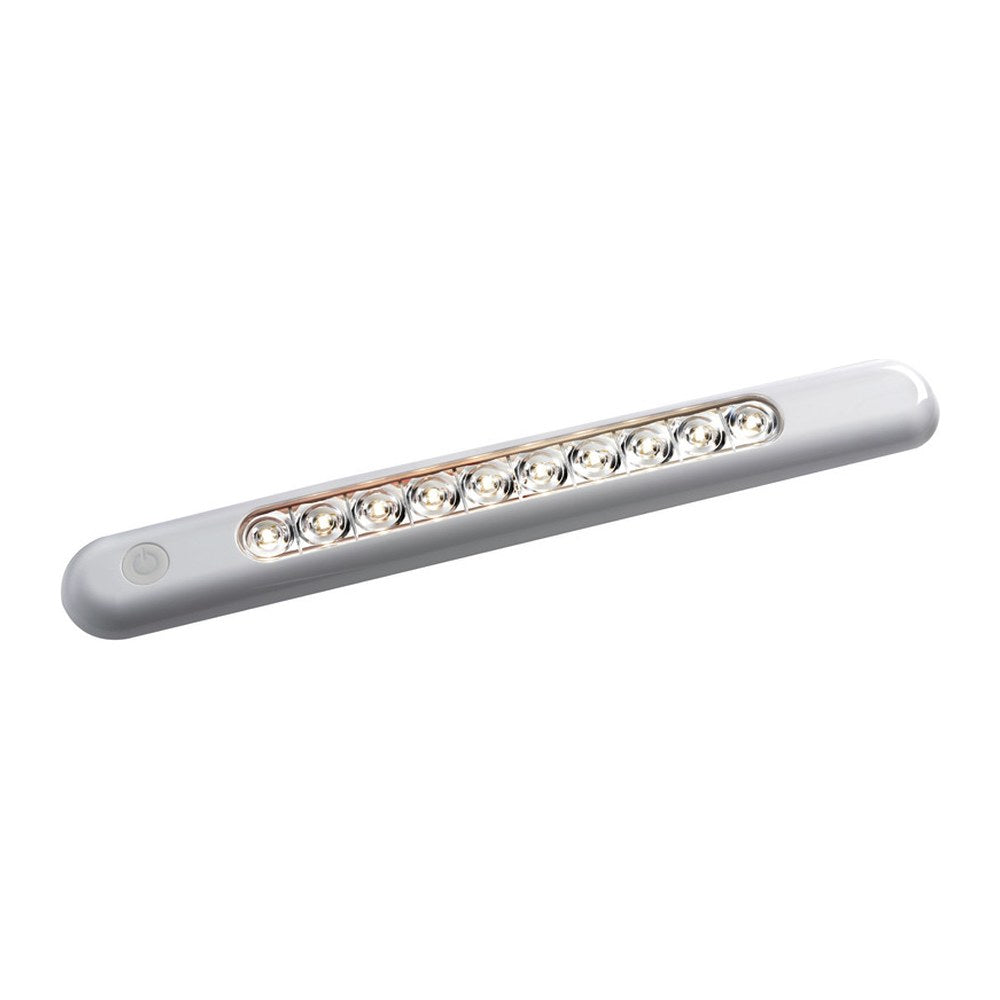 Free-standing LED light fixture white310x40x11.5mm - foto originale Osculati Srl