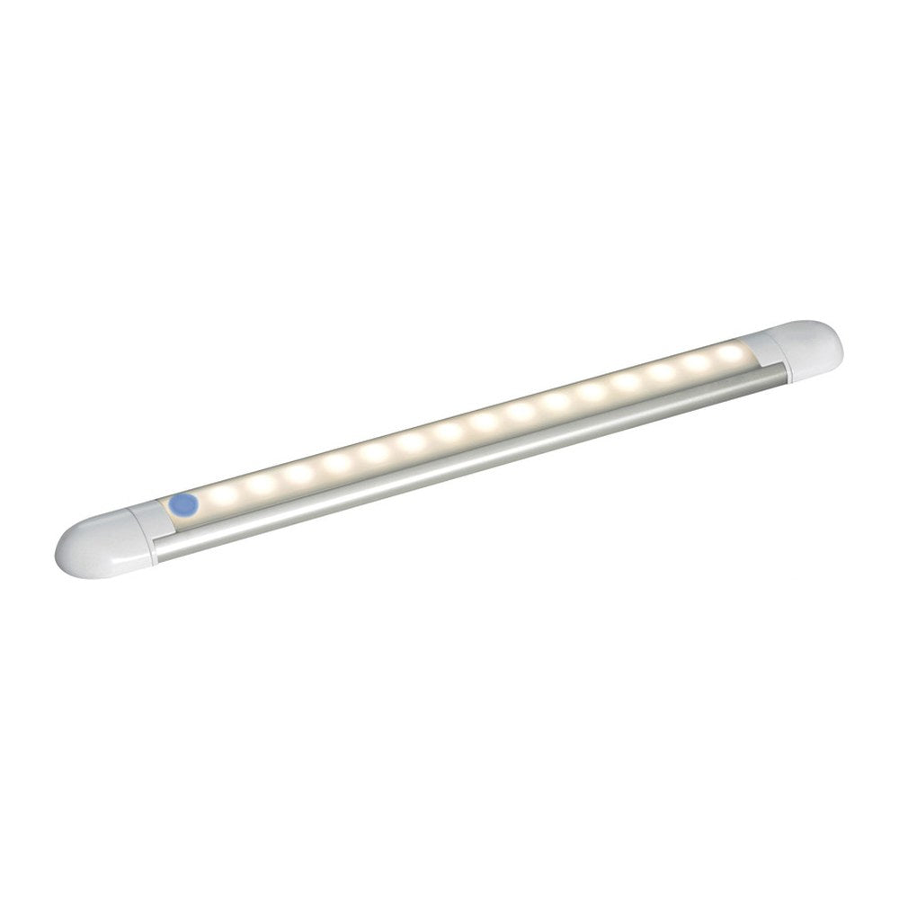 Linear overhead 14-LED light white 12 V - foto originale Osculati Srl