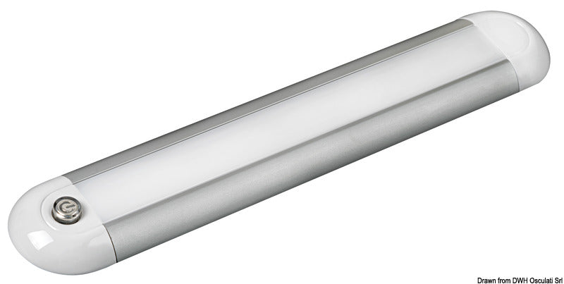 LED ceiling light with touch switch 12/24V - foto originale Osculati Srl