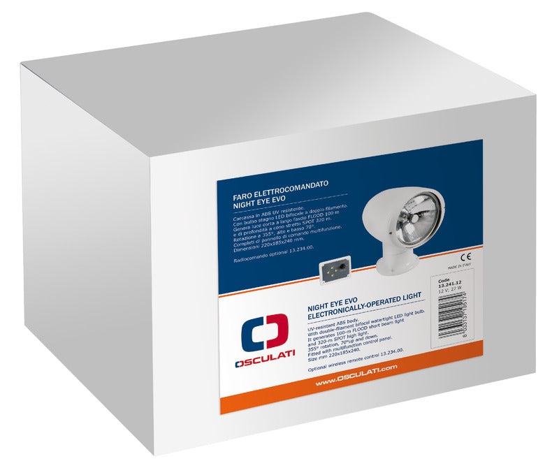 Night Eye Evo electronically-operated light 24V - foto originale Osculati Srl