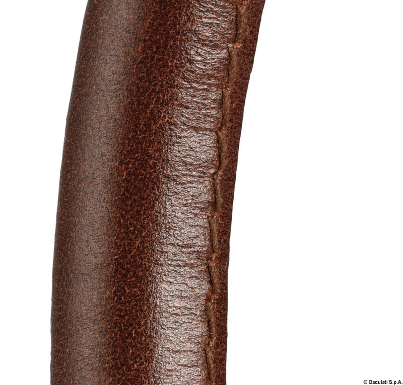Spotlight 3 W covered w. brown leather - foto originale Osculati Srl