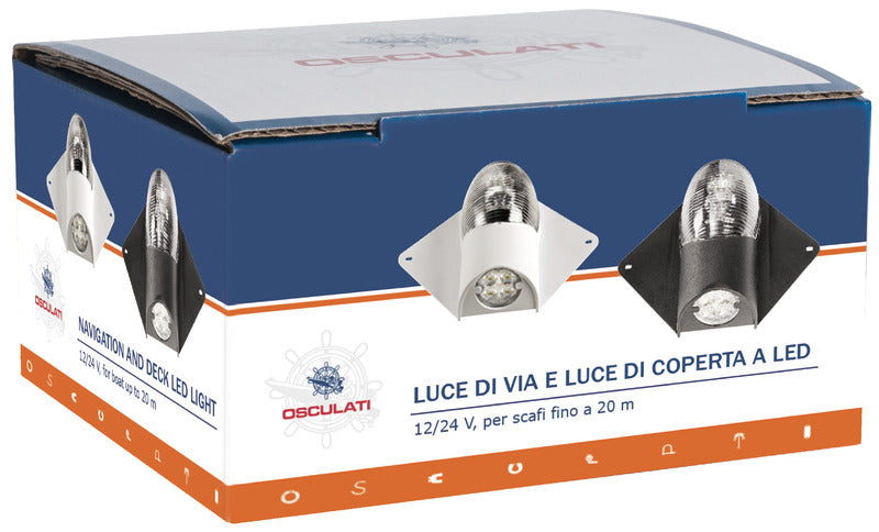 Navigation and deck LED-light 12/24 V - foto originale Osculati Srl