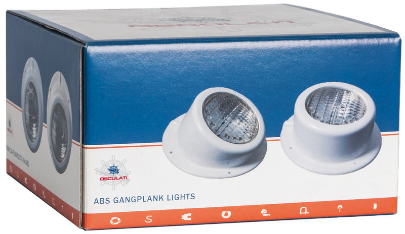 Platform ABS beam light inclined version 24 V 50 W - foto originale Osculati Srl