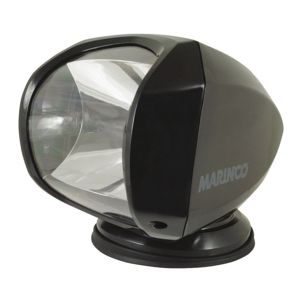 Marinco Spotlight 100W 12V 24V Black including Remote SPLR - foto originale Osculati Srl