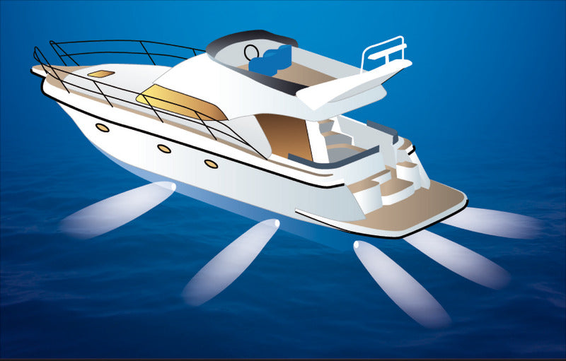 Underwater light 18 white LEDs with studs - foto originale Osculati Srl