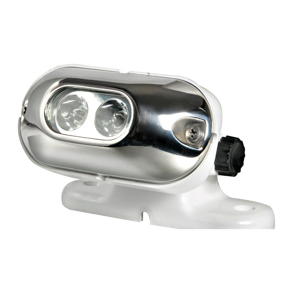 LED light 2 white LEDs, complete - foto originale Osculati Srl
