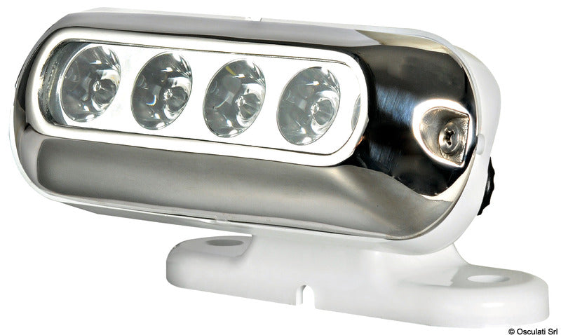LED light 4 white LEDs, complete - foto originale Osculati Srl