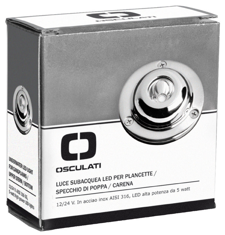 Underwater LED light 4W RGBW - foto originale Osculati Srl